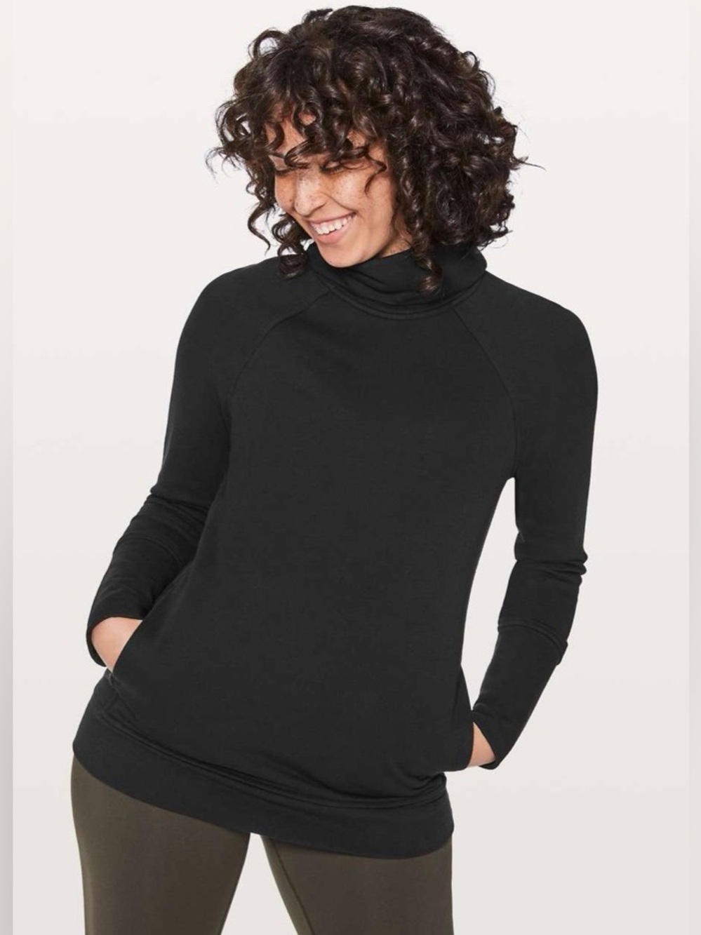 Lululemon To You Tunic Long Sweatshirt with Pockets